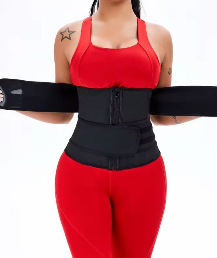 DOUBLE BELT COMPRESSION WAIST TRAINER